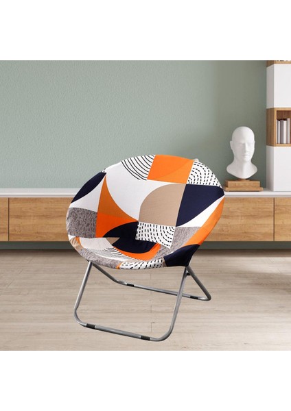 F Fityle Yuvarlak Daire Sandalye Slipcover, Yüksek Streç Çıkarılabilir Yıkanabilir Sandalye Koltuk Koruyucu Kapak Ev Partileri Otel Düğün Töreni - G (Yurt Dışından) fiyatları