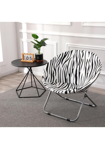 F Fityle Yuvarlak Daire Sandalye Slipcover, Yüksek Streç Çıkarılabilir Yıkanabilir Sandalye Koltuk Koruyucu Kapak Ev Partileri Otel Düğün Töreni - A (Yurt Dışından) indirimleri