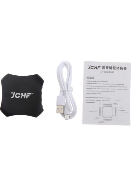 Mobil Oyun Klavyesi Fare Gamepad Adaptörü Bluetooth USB Hub Dönüştürücü 60X60X15MM Tip C (Yurt Dışından)