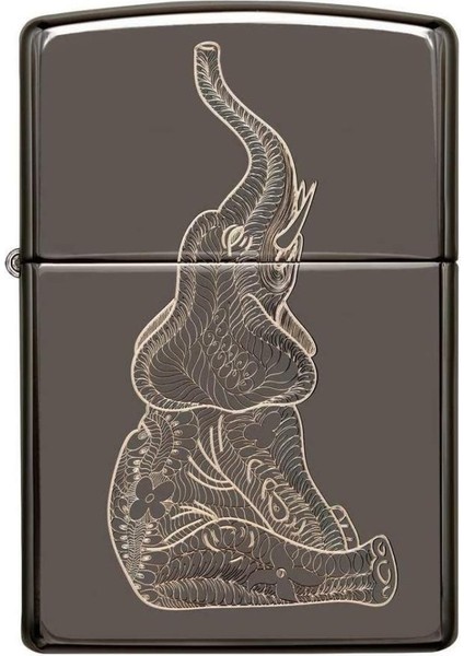 Zentangle Elephant Desıgn 150 Çakmak