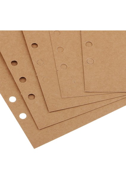 5 Adet A5 Kraft Bölücü Sekmeli Kağıt Planlayıcısı Dizüstü Dosyalama Organizatör Kahverengi(Yurt Dışından) modelleri