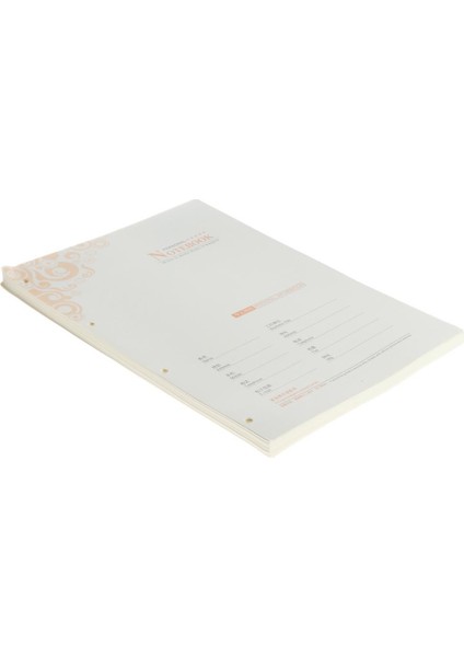 A4 Dolum Doldurulabilir Sayfalar Binder Planlayıcısı Organizatör Dizüstü Eklemek Için X80
