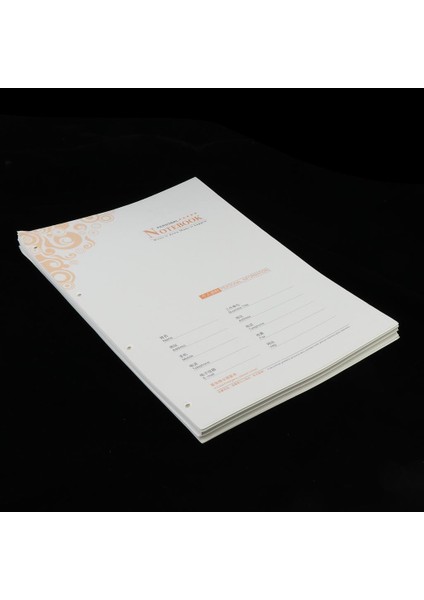 A4 Dolum Doldurulabilir Sayfalar Binder Planlayıcısı Organizatör Dizüstü Eklemek Için X80 fiyatları