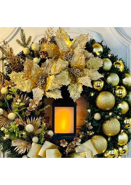 Garland Süslemeleri Süsler Noel Çelenk Ev Kapı Açık Kapalı 30 cm modelleri