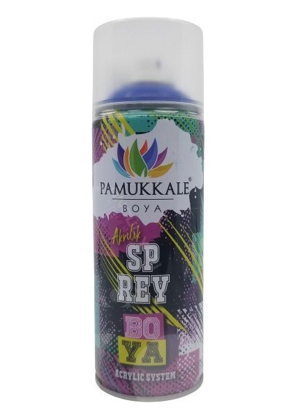 Akrilik Metalik Gri Sprey Boya 400 ml