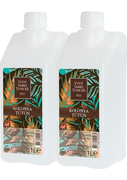 Tütün Kolonyası Yedek Şişe 1 lt x 2