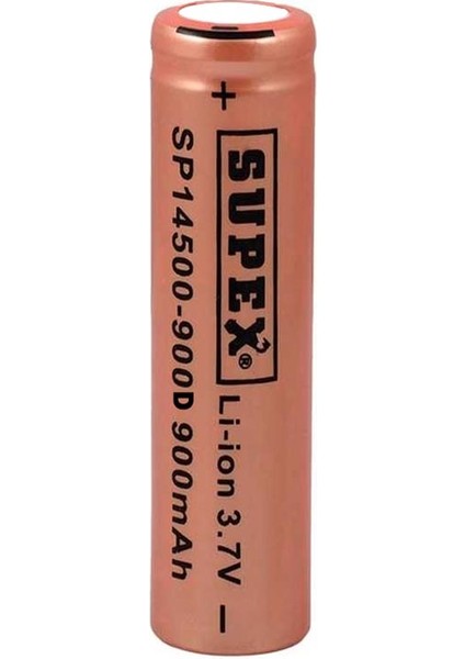 Şarjlı Pil 3.7V 900MAH BAŞLIKSIZ14500 900D