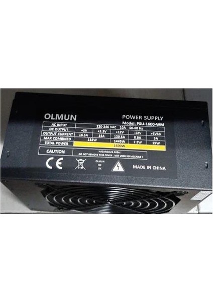 Btc 1600W Power Supply Bulk