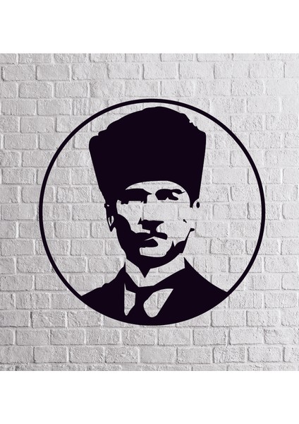 Lazer Kesim Atatürk Dekoratif Pleksi Tablo
