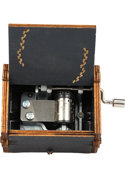Vintage Ahşap Tema Şarkı Müzik Kutusu El Işletilen (Yurt Dışından) indirimleri