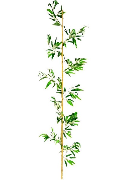 Yapay Bambu Sopası 10 Yapraklı 180 cm Yapay Çiçek Bambu Duvarı