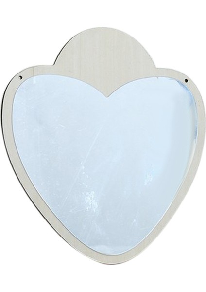 F Fityle Çocuklar Yatak Odası Duvar Asılı Ayna Yenilik Duvar Sanatı Ev Dekorasyonu Aşk Kalp # 9 (Yurt Dışından)