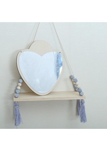 F Fityle Çocuklar Yatak Odası Duvar Asılı Ayna Yenilik Duvar Sanatı Ev Dekorasyonu Aşk Kalp # 9 (Yurt Dışından) fiyatları