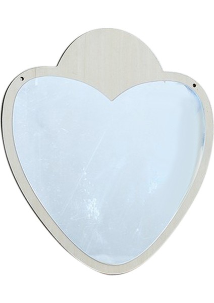 F Fityle Çocuklar Yatak Odası Duvar Asılı Ayna Yenilik Duvar Sanatı Ev Dekorasyonu Aşk Kalp # 9 (Yurt Dışından) indirimleri