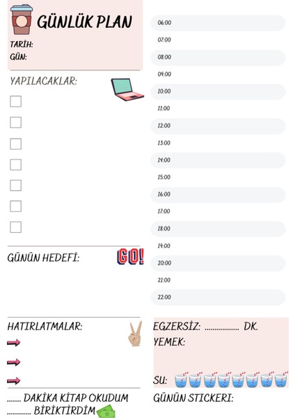 My Plan Günlük Planlayıcı Ajanda