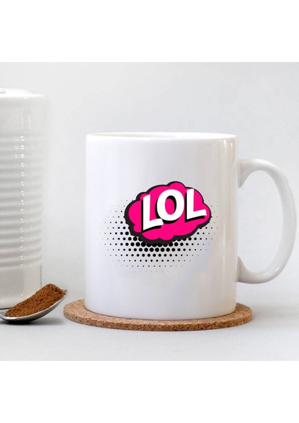 Lol Baskılı Kupa Bardak
