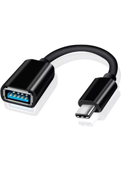 Otg Type C To USB Çevirici & Dönüştürücü Adaptör Kablolu Otg