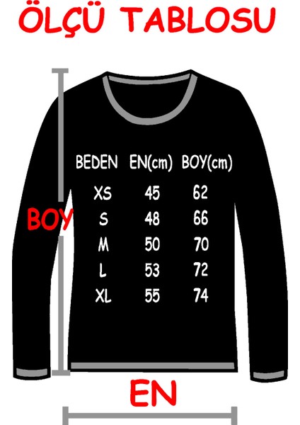 Düz Baskısız Basic Bisiklet Yaka Beyaz Uzun Kollu Penye Kadın T-Shirt