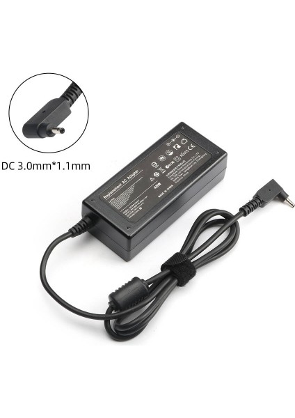 Acer Aspire S3, S5, S7 Ince Uç Notebook Adaptör Şarj Aleti
