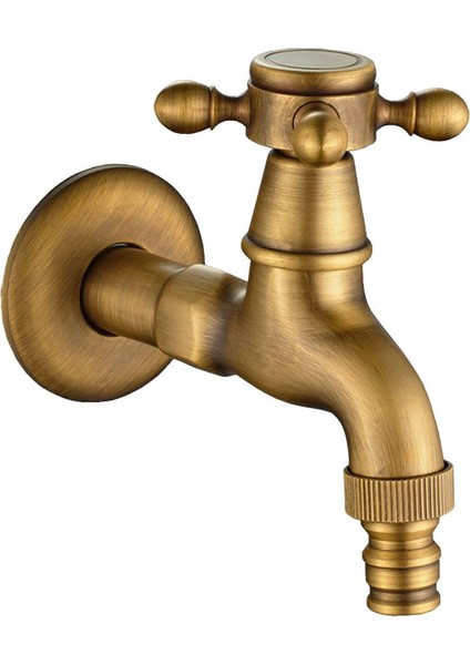 F Fityle Bibcock Musluk Retro Çamaşır Makinesi Musluk Banyo Paspas Havuzu Tap Pirinç A (Yurt Dışından) fiyatları