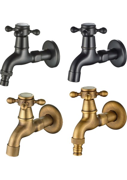 F Fityle Bibcock Musluk Retro Çamaşır Makinesi Musluk Banyo Paspas Havuzu Tap Pirinç A (Yurt Dışından) fırsatları