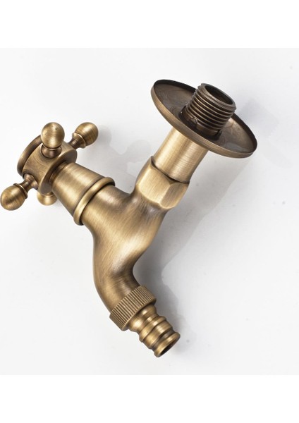 F Fityle Bibcock Musluk Retro Çamaşır Makinesi Musluk Banyo Paspas Havuzu Tap Pirinç A (Yurt Dışından) indirimleri