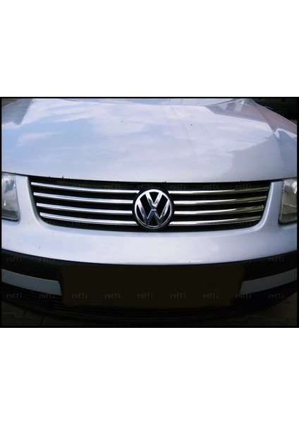 VW Passat B5 Krom Ön Panjur 8 Parça 1996-2001 Paslanmaz Çelik