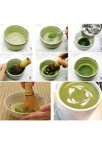 Japon Tarzı Matcha Tea Çırpma Seti Bambu Çay Scoop Mavi Kullanımı Kolay (Yurt Dışından)