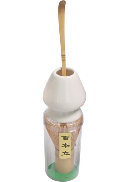 Japon Tarzı Matcha Çırpma Seti Bambu Scoop Hediye Sevenler Beyaz Için (Yurt Dışından)