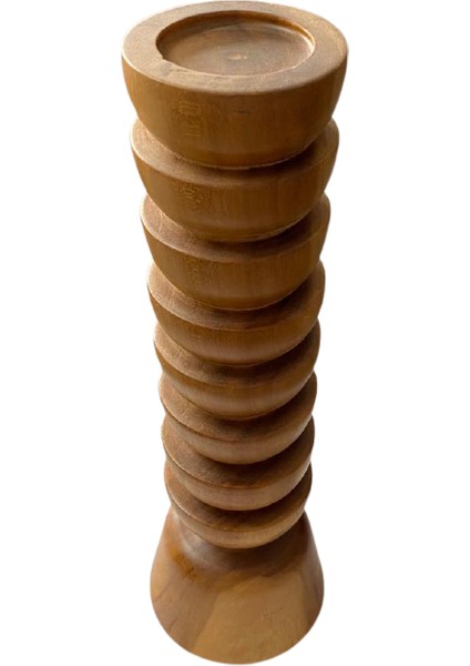 Ahşap Şamdan Mumluk