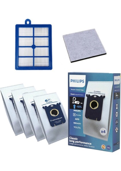 Philips Fc 9194 Kutulu Toz Torbası ve Hepa Filtre