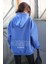 Mad Girls Saks Baskılı Oversize Sweatshirt MG1287 1