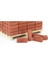 Çizgili Tuğla Kırmızı 1:24 1.4 x 0.6 x 0.7 cm 500'LÜ 1