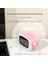 Masaüstü Kablosuz Dijital Çalar Saat Taşınabilir Bluetooth Hoparlör Fm Radyo Pembe (Yurt Dışından) 2
