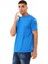 Erkek Basic T-Shirt Grıllus Saks 2