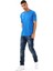 Erkek Basic T-Shirt Grıllus Saks 5