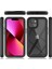 Apple iPhone 13 Mini Için Hibrit Şeffaf Bumper Shockproof Tam Koruma Kılıf Kapaklı Siyah (Yurt Dışından) 2