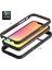 Apple iPhone 13 Mini Için Hibrit Şeffaf Bumper Shockproof Tam Koruma Kılıf Kapaklı Siyah (Yurt Dışından) 3