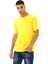 Erkek Basic T-Shirt Grıllus Sarı 2