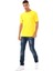 Erkek Basic T-Shirt Grıllus Sarı 5