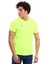Erkek Basic T-Shirt Tres Sarı 2