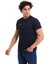 Erkek Basic T-Shirt Tres Lacivert 3