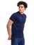Erkek Basic T-Shirt Tres Lacivert 3