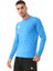 Erkek Uzun Kollu T-Shirt Vıvus Mavi 2