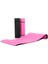 Çift Taraflı Yoga Minderi ve Spor Matı 16 mm Pembe-Siyah 1