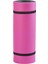 Çift Taraflı Yoga Minderi ve Spor Matı 16 mm Pembe-Siyah 3