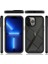 Apple iPhone 13 Pro Max Için Hibrit Şeffaf Bumper Shockproof Tam Koruma Kılıf Kapaklı Siyah 2