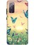Samsung Galaxy S20 Fe Kılıf Baskılı Kelebekler Desenli Zipax A++ Silikon - 8544 1