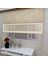 LZR1045 Çift Mekanizmalı Lazer Kesim Tül ve Stor Perde Sütlü Kahverengi 140 x 260 cm. 1