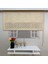 LZR1045 Çift Mekanizmalı Lazer Kesim Tül ve Stor Perde Sütlü Kahverengi 140 x 260 cm. 2